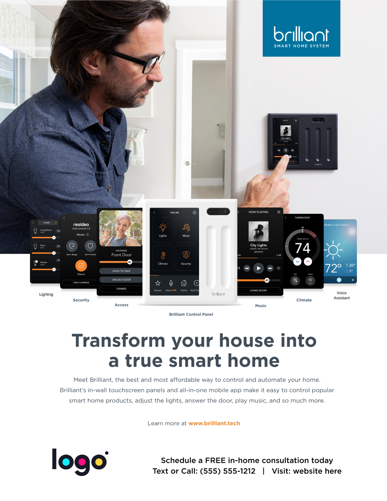 Use the Canva template